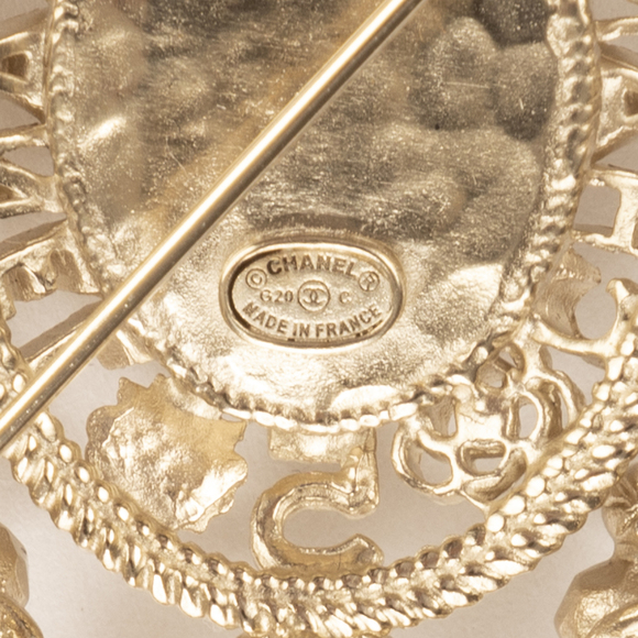 Chanel Rhinestones CC Brooch - Picture 3 of 3